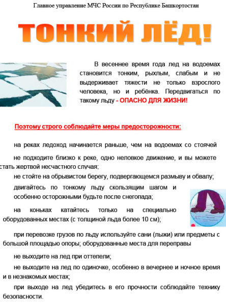 Памятка-Тонкий-лед